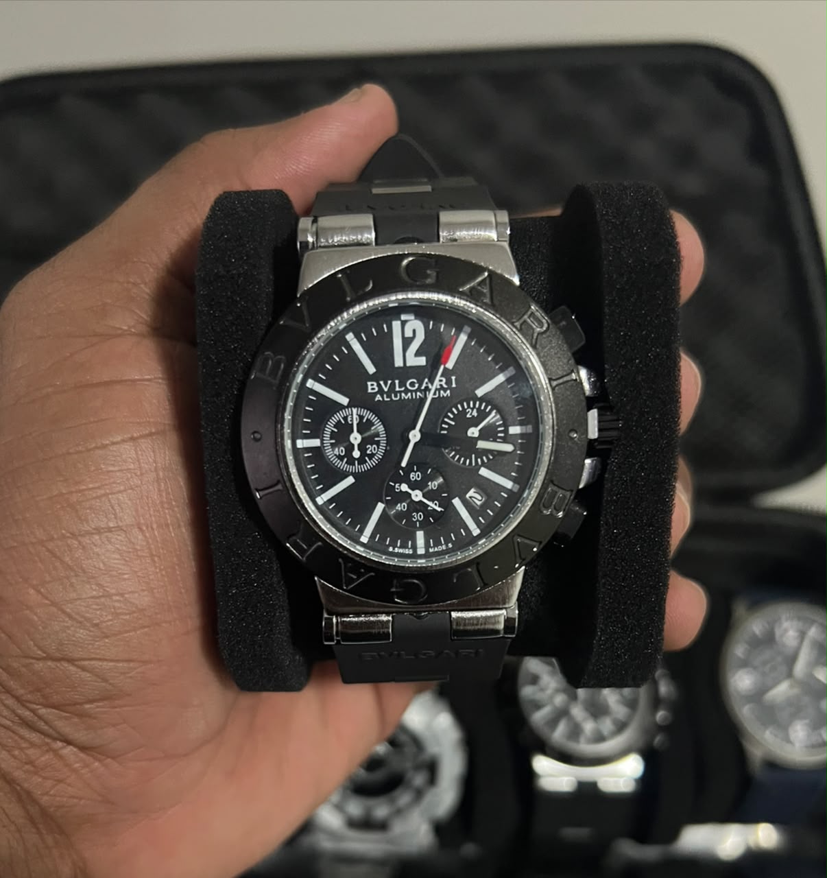 Bvlgari Alumínio Preto